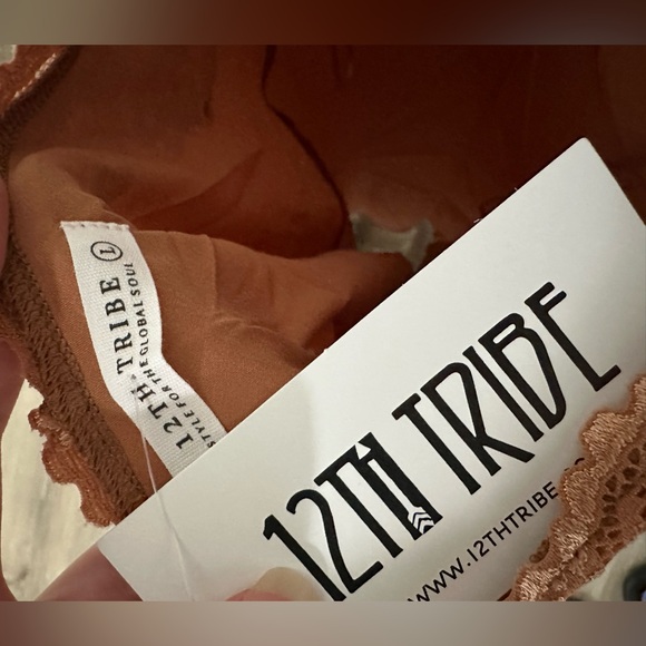 ✨ 12th Tribe | Wynona Copper Slip Dress✨ - Picture 5 of 5